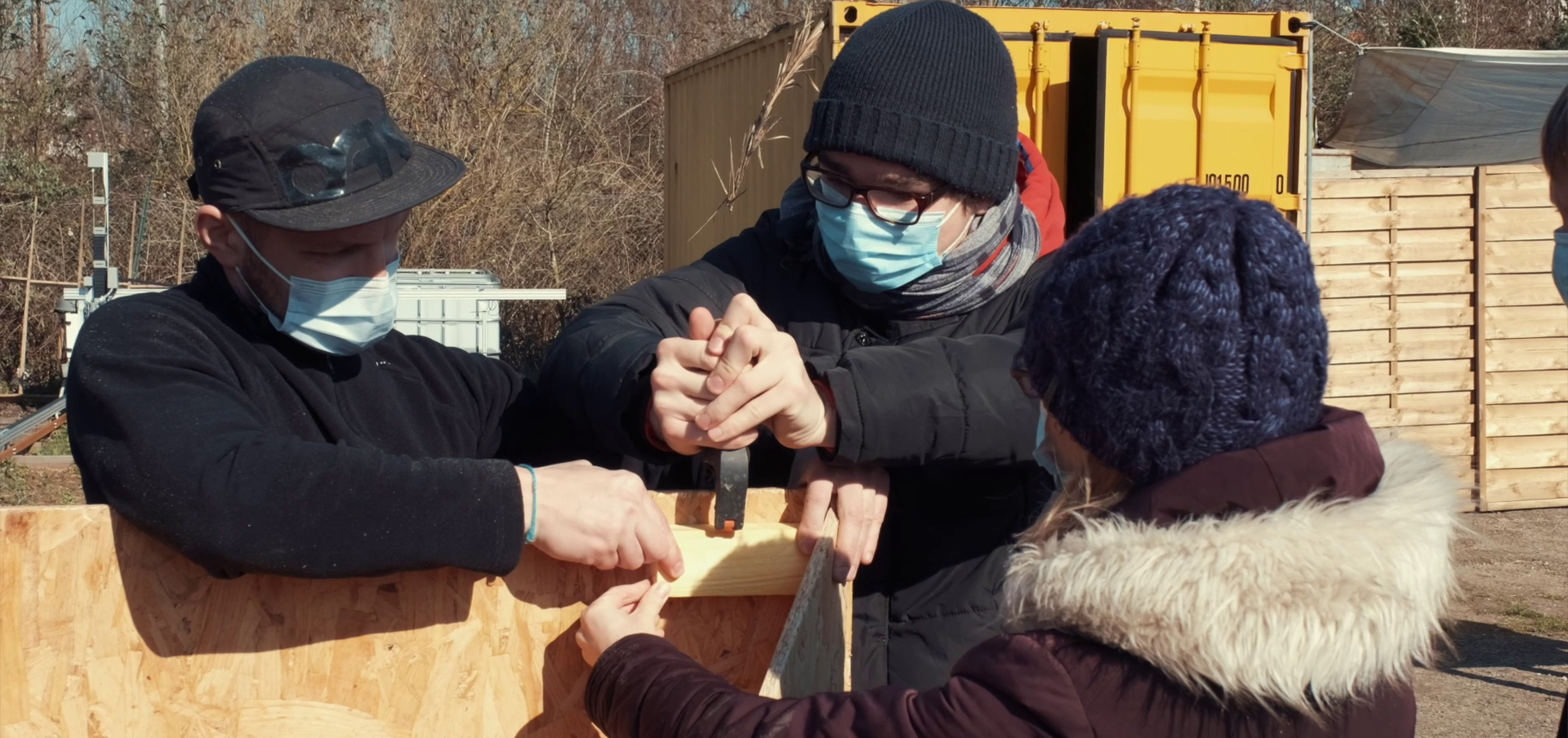 Un poulailler pour la Maison»  épisode 4 - Chantiers communs