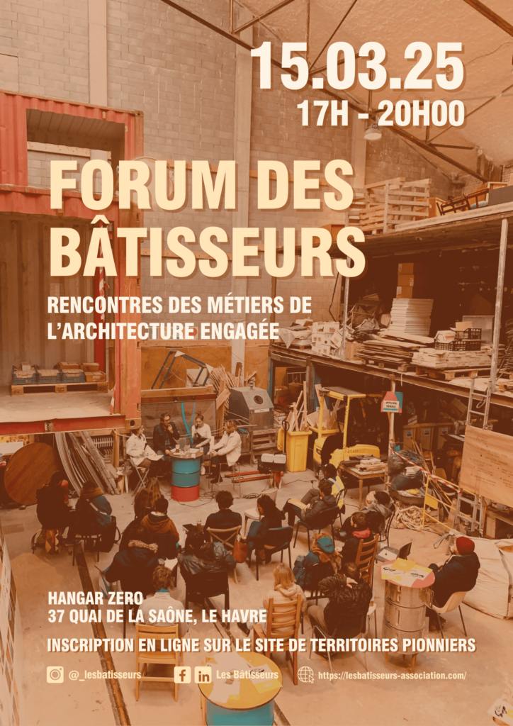 Affiche du Forum - Les Bâtisseurs