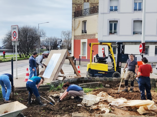 Chantier jardin - Le Hangar Zéro